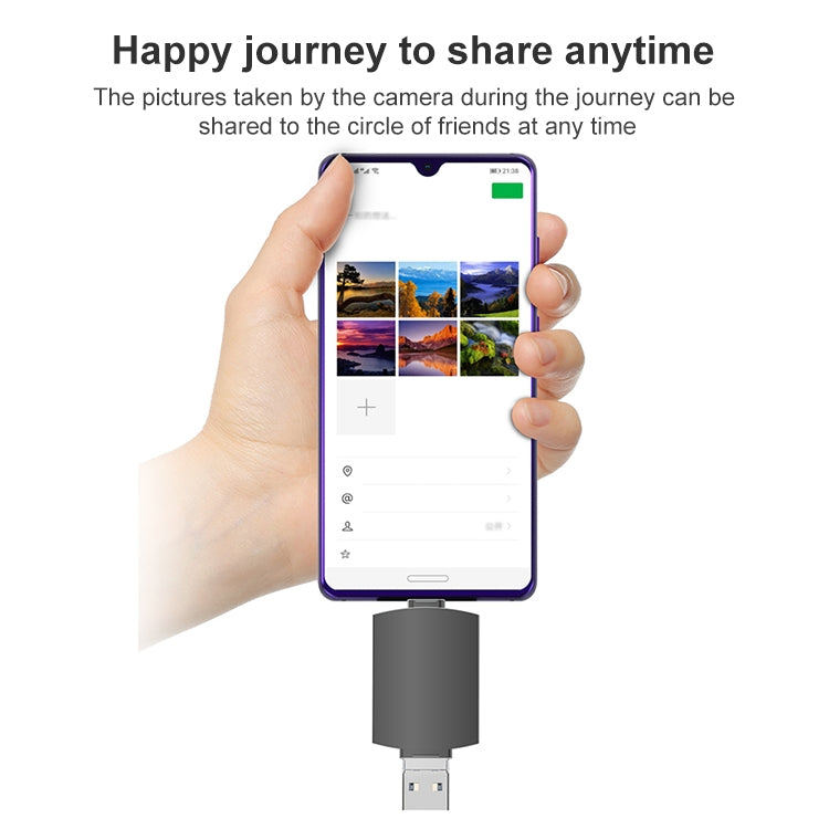 Lettore schede 3 in 1 USB-C a USB Micro USB OTG
