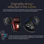 Auricolari sportivi KZ ED12 con jack 3,5 mm