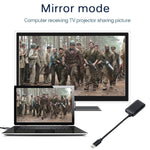 Cavo adattatore USB-C 3.1 a HDMI 1080P 12 cm