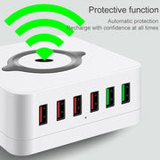 E6 Stazione di ricarica wireless 7 in 1