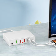 X5 Stazione di ricarica rapida USB 6 in 1