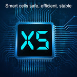 X5 Stazione di ricarica rapida USB 6 in 1 per smartphone e tablet