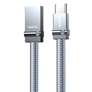 REMAX RC-091a Cavo di ricarica per sincronizzazione dati da USB a USB-C / Type-C Golden Diamond da 2,4 A, lunghezza cavo: 1 m, RC-091a