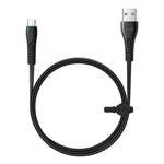 Cavo dati LED Mcdodo CA-6431 serie Flying Fish da tipo C a USB, lunghezza: 1,2 m