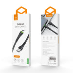 Cavo dati LED Mcdodo CA-6431 serie Flying Fish da tipo C a USB, lunghezza: 1,2 m