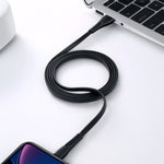 Cavo dati LED Mcdodo CA-6431 serie Flying Fish da tipo C a USB, lunghezza: 1,2 m