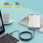 Cavo ricarica rapida USB-C 65W 1m per smartphone compatibili