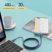 REMAX RC-068 PD 65W Type-C / USB-C a Type-C / USB-C Cavo dati di ricarica rapida TPE ad alta elasticità, lunghezza: 1 m, Type-C to Type-C