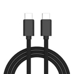 Cavo USB-C maschio a USB-C maschio 60W 1 metro intrecciato