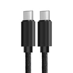 Cavo USB-C maschio a USB-C maschio 60W 1 metro intrecciato
