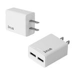 Caricatore da viaggio doppia porta USB IVON 5V 2.1A spina USA