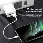 Caricatore da viaggio doppia porta USB IVON 5V 2.1A spina USA