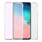 Custodia in TPU trasparente ultrasottile a doppia faccia a copertura totale per Galaxy S10e, Galaxy S10e