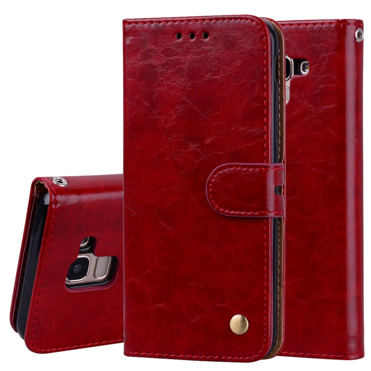 Custodia portafoglio in pelle per Galaxy J6 2018 UE
