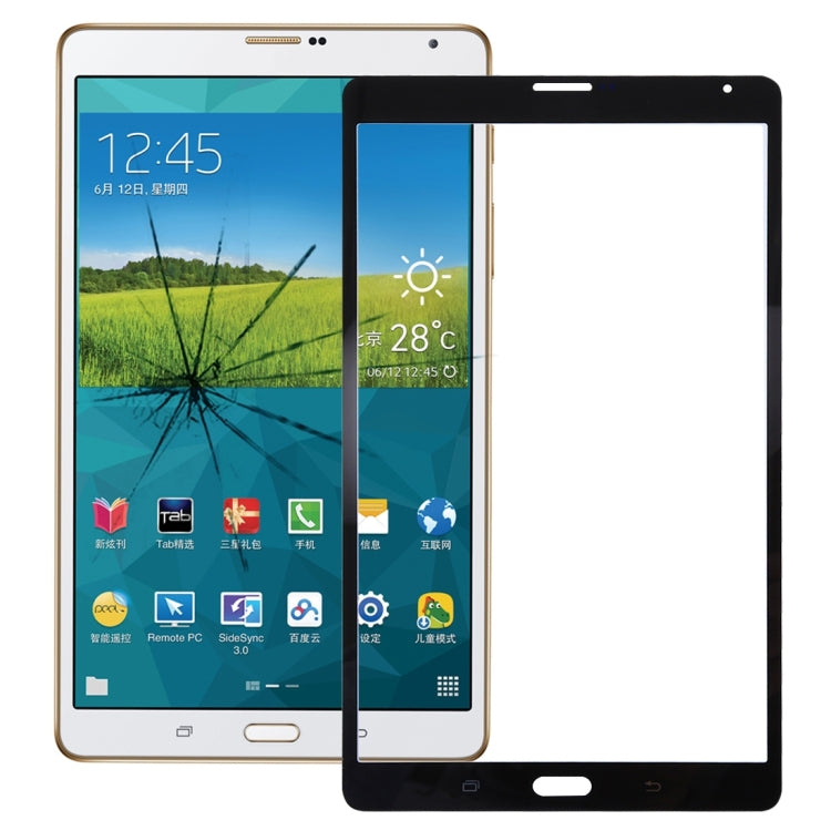 For Galaxy Tab S 8.4 LTE / T705 Front Screen Outer Glass Lens, For Galaxy Tab S 8.4 LTE, For Samsung Galaxy Tab S 8.4 LTE / T705