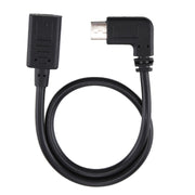 Cavo adattatore a gomito da USB-C/Type-C femmina a USB-C/Type-C maschio, lunghezza totale: circa 30 cm