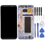 Schermo LCD originale con touch e cornice per Galaxy S8+