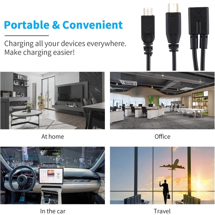 Cavo ricarica Type-C e Micro USB per smartphone compatibili