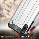 Custodia combinata TPU e PC per Samsung Galaxy A70