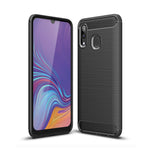Custodia TPU fibra di carbonio per Samsung Galaxy A40