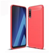 Custodia TPU effetto fibra di carbonio per Samsung Galaxy A50