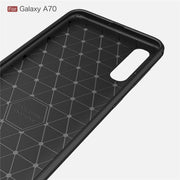 Custodia TPU in fibra di carbonio per Samsung Galaxy A70