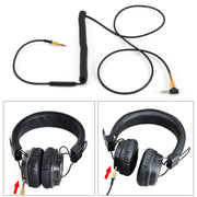 Cavo per auricolari maschio-maschio versione standard da 3,5 mm per auricolari Marshall, lunghezza cavo: 1,25 m-1,8 m, Standard Version