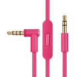 ZS0087 Cavo per auricolari maschio-maschio da 3,5 mm con microfono e controllo via cavo, lunghezza cavo: 1,4 m