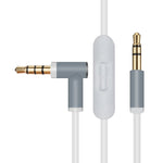 ZS0087 Cavo per auricolari maschio-maschio da 3,5 mm con microfono e controllo via cavo, lunghezza cavo: 1,4 m