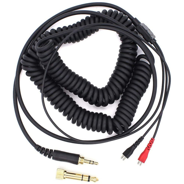ZS0095 Per cavo a molla per auricolari Sennheiser HD25 / HD560 / HD540 / HD430 / HD250, lunghezza cavo: 1,5 m-5 m, ZS0095