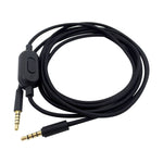 ZS0159 Per Logitech G433 / G233 / G Pro / G Pro X Cavo audio per cuffie da gioco da 3,5 mm maschio a maschio con controllo via cavo, Lunghezza cavo: 2 m