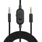ZS0159 Per Logitech G433 / G233 / G Pro / G Pro X Cavo audio per cuffie da gioco da 3,5 mm maschio a maschio con controllo via cavo, Lunghezza cavo: 2 m