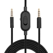 ZS0159 Per Logitech G433 / G233 / G Pro / G Pro X Cavo audio per cuffie da gioco da 3,5 mm maschio a maschio con controllo via cavo, Lunghezza cavo: 2 m