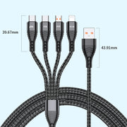 Cavo 4 in 1 Ricarica Rapida USB-C 66W 1.2m