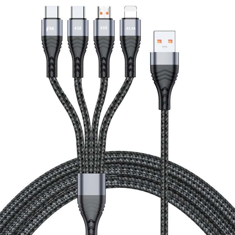Cavo 4 in 1 USB-C e Micro USB 66W 2m