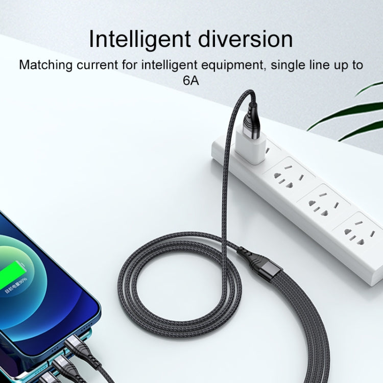 Cavo 4 in 1 USB-C e Micro USB 66W 2 metri