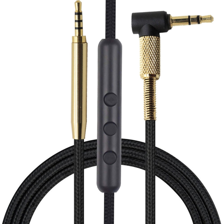 zs0110 Per AKG Y40 e Creative Aurvana Live2 e Bose QC25 Versione con controllo via cavo Cavo per auricolari da 2,5 mm a 3,5 mm, Lunghezza cavo: 1,5 m, Wire Control Version