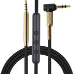 zs0110 Per AKG Y40 e Creative Aurvana Live2 e Bose QC25 Versione con controllo via cavo Cavo per auricolari da 2,5 mm a 3,5 mm, Lunghezza cavo: 1,5 m, Wire Control Version