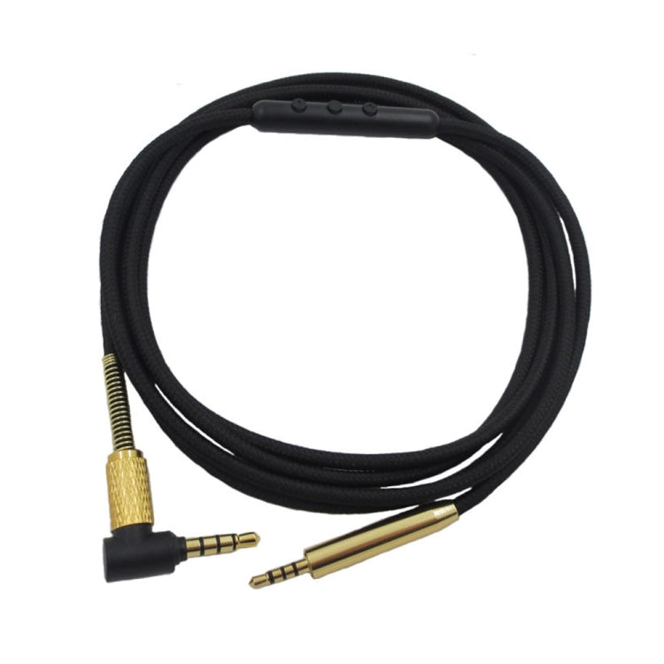 zs0110 Per AKG Y40 e Creative Aurvana Live2 e Bose QC25 Versione con controllo via cavo Cavo per auricolari da 2,5 mm a 3,5 mm, Lunghezza cavo: 1,5 m, Wire Control Version