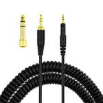 ZS0088 Per cavo audio per cuffie a molla Audio-Technica ATH-M50X / ATH-M40X, lunghezza cavo: 1,4 m-3 m, ZS0088