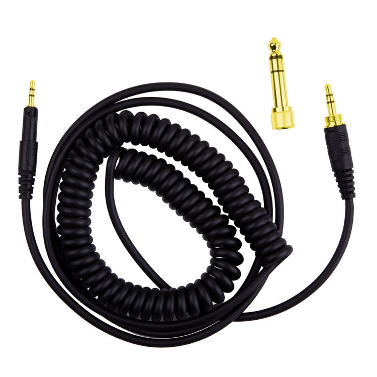 ZS0088 Per cavo audio per cuffie a molla Audio-Technica ATH-M50X / ATH-M40X, lunghezza cavo: 1,4 m-3 m, ZS0088