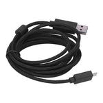 ZS0155 Per Logitech G633 / G633s Cavo audio per cuffie USB Supporto per chiamate / Illuminazione per cuffie, Lunghezza cavo: 2 m, For Logitech G633 2m