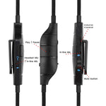 ZS0195 Cavo audio per cuffie da gioco Logitech G633 / G635 / G933 / G935 da 3,5 mm, lunghezza cavo: 1,5 m, For Logitech G633 1.5m