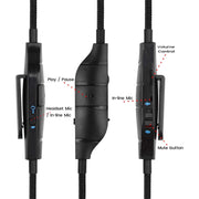 ZS0195 Cavo audio per cuffie da gioco Logitech G633 / G635 / G933 / G935 da 3,5 mm, lunghezza cavo: 1,5 m, For Logitech G633 1.5m