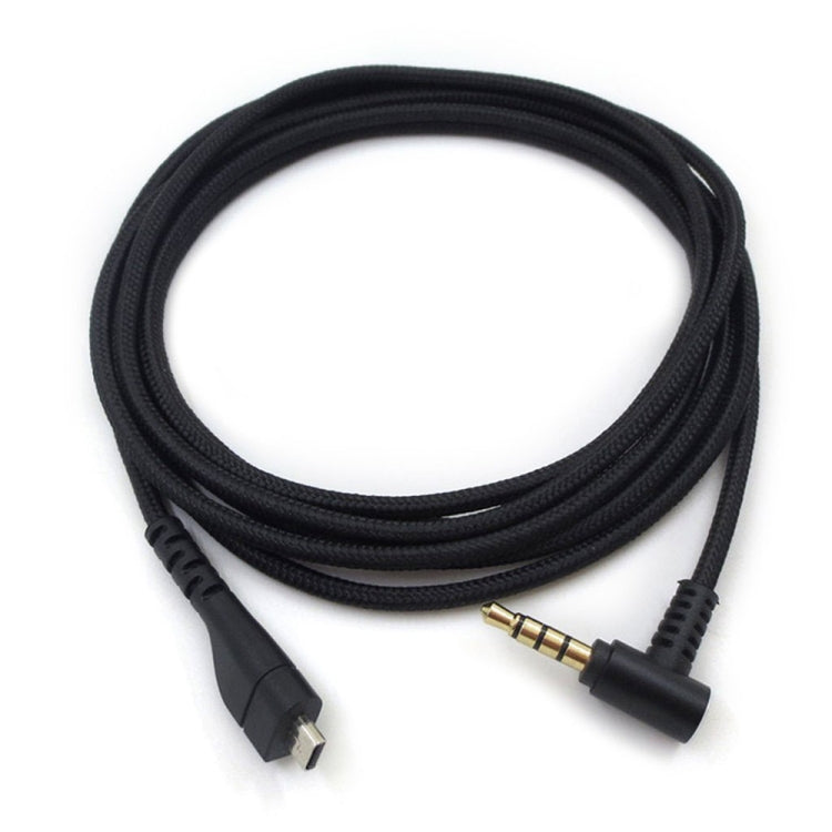 ZS0135 Per cavo audio per auricolari SteelSeries Arctis 3/5/7, lunghezza cavo: 2 m, Audio Cable Black, Audio Cable Silver