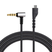 ZS0135 Per cavo audio per auricolari SteelSeries Arctis 3/5/7, lunghezza cavo: 2 m, Audio Cable Black, Audio Cable Silver