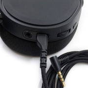 ZS0135 Per cavo audio per auricolari SteelSeries Arctis 3/5/7, lunghezza cavo: 2 m, Audio Cable Black, Audio Cable Silver