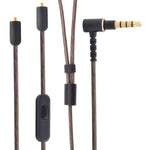 ZS0114 Per Sony XBA-N3AP / XBA-N1AP Cavo audio per auricolari con controllo filo da 3,5 mm maschio a MMCX, lunghezza cavo: 1,2 m