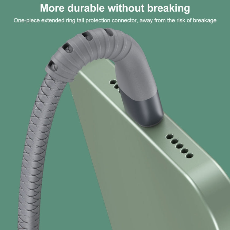 IVON CA92 Cavo dati di ricarica rapida in gomma da USB a micro USB max 2,4 A, lunghezza: 1,5 m, Micro USB