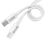 Cavo USB-C Type-C 60W PD ricarica rapida 1 metro